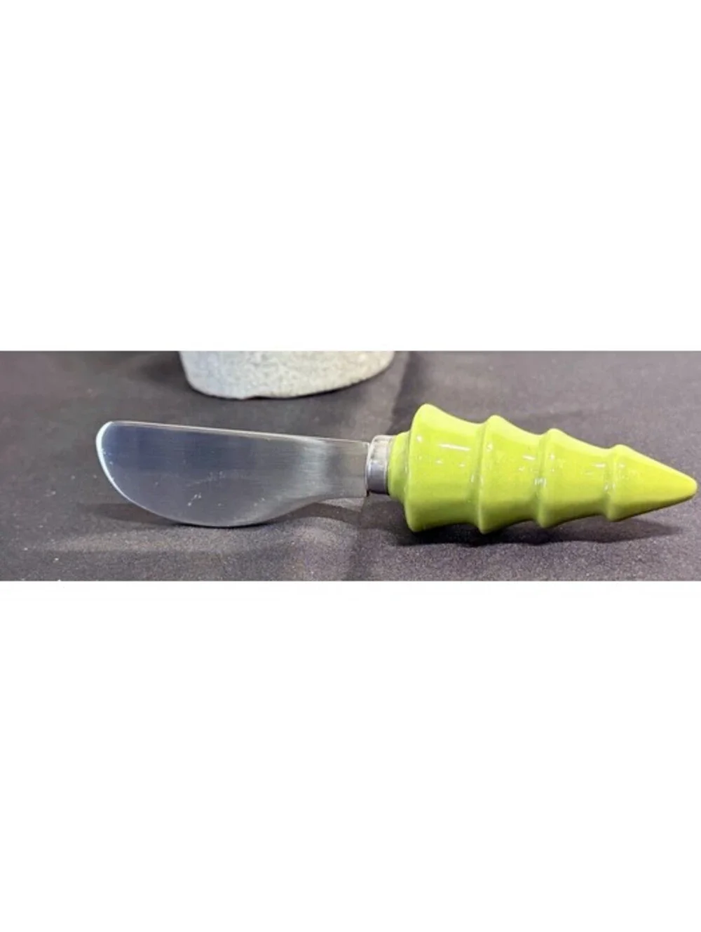 Tag Ltd Ceramic Christmas Tree Handle Spreader Knife Set